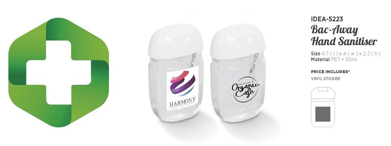 Altitude Bac-Away Gel Hand Sanitiser - 30ml