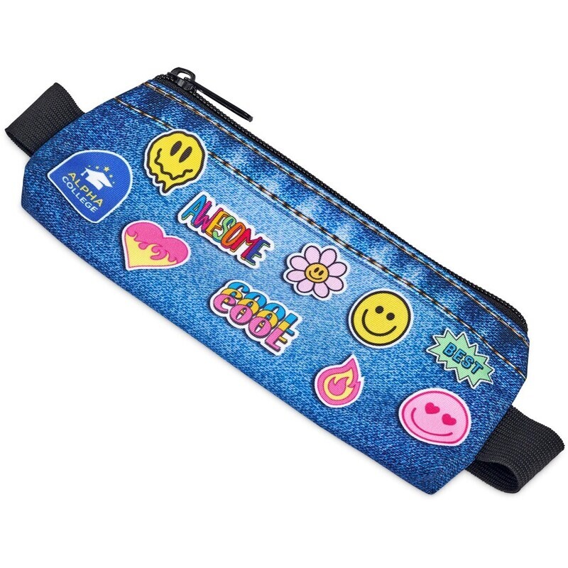 Hoppla Lagoon Polyester Pencil Case for A5  Notebook
