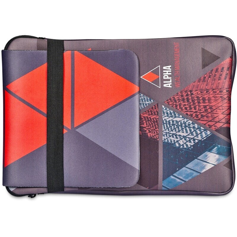 Pre-Production Sample Hoppla Bellville Neoprene 13-inch Laptop Sleeve with Built-in Mouse Pad