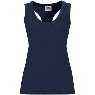 Ladies Maui Racerback Top - Navy