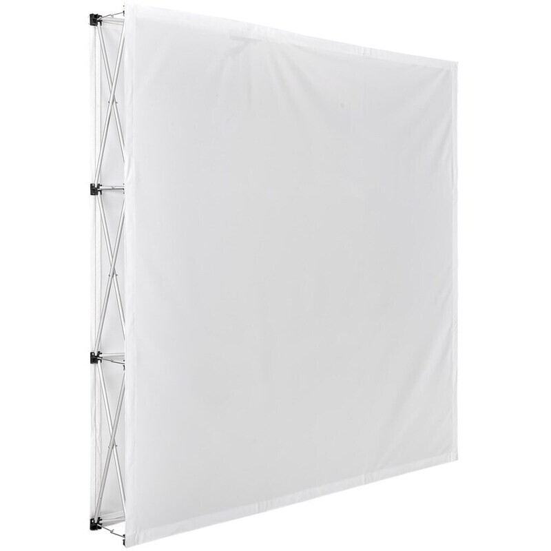Legend Double-Sided Straight Banner Wall 2.25m x 2.25m