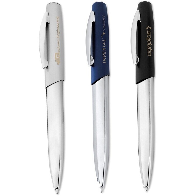 Pythagoras Ball Pen - Silver