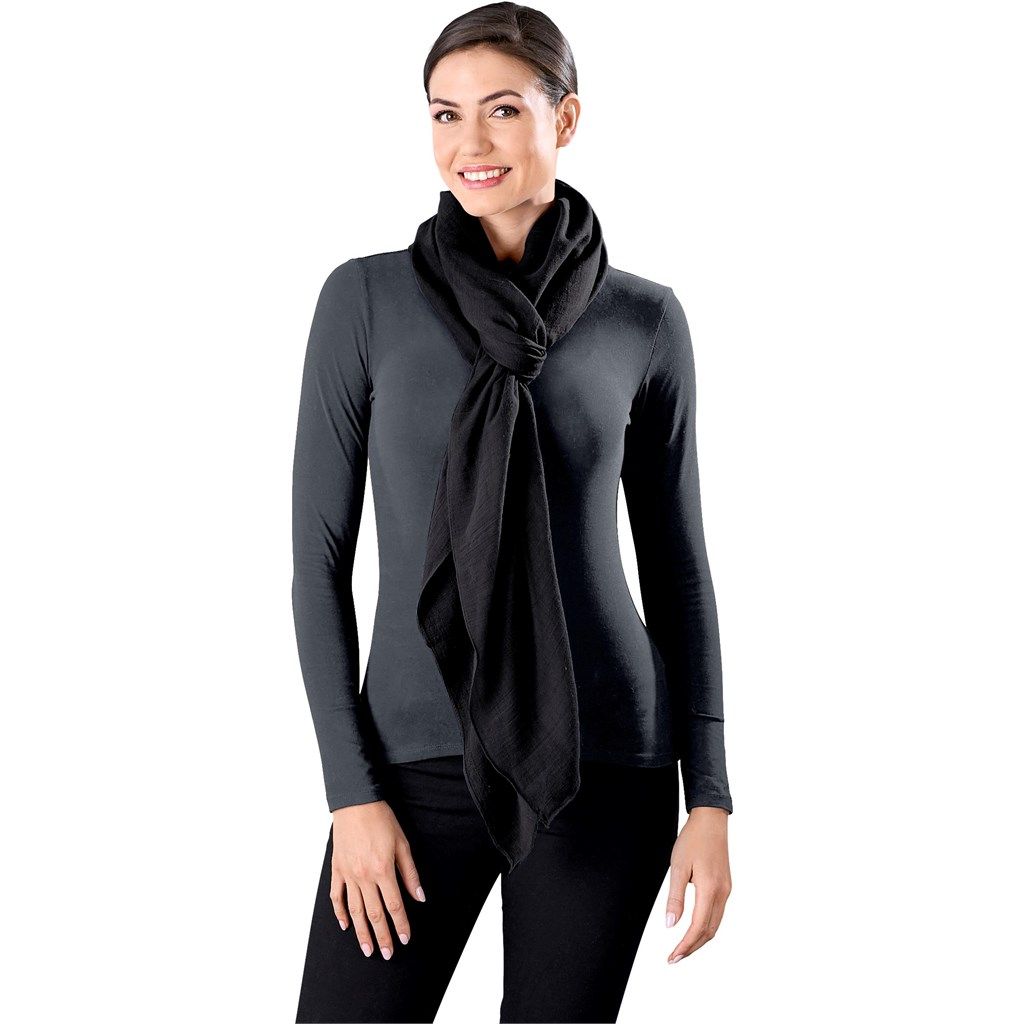 Hawaii Multi-Function Scarf &amp; Sarong - Black