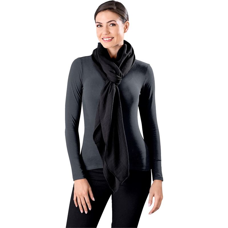 Hawaii Multi-Function Scarf &amp; Sarong - Black