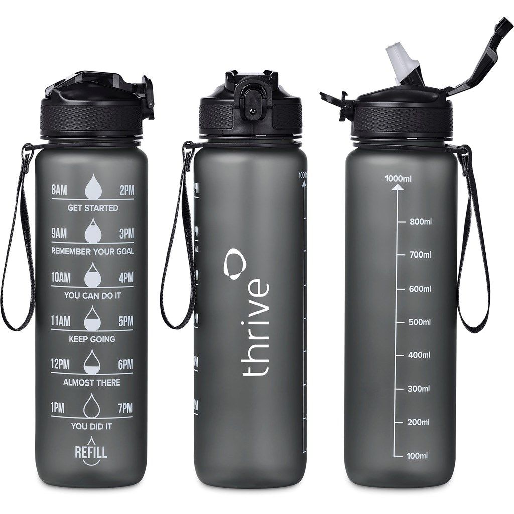 Eva &amp; Elm Neptune Plastic Water Bottle - 1 Litre