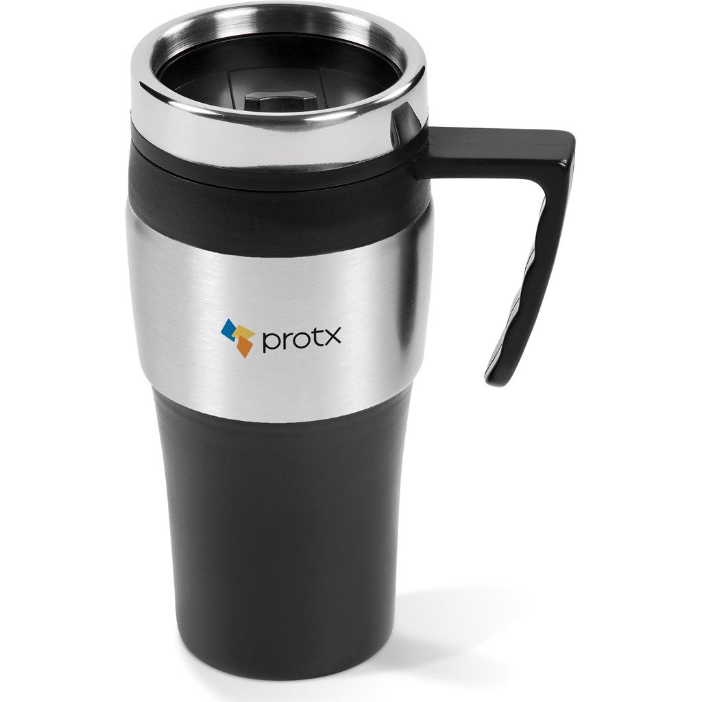 Altos Stainless Steel &amp; Plastic Double-Wall Mug - 450ml