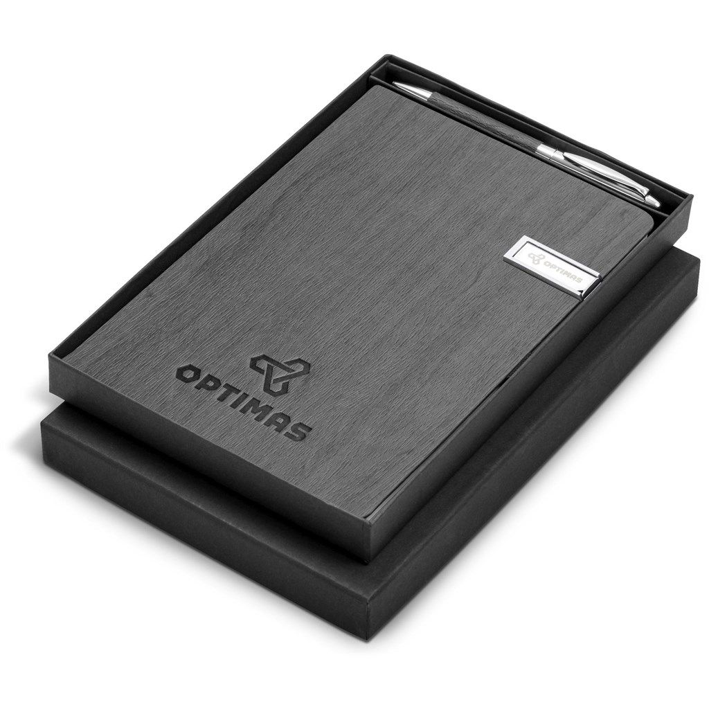 Oakridge USB Notebook &amp; Pen Set - 8GB