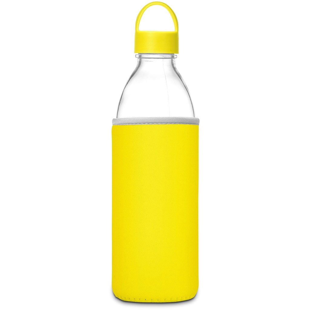 Kooshty Big Swing Neo Glass Water Bottle – 850ml - Yellow