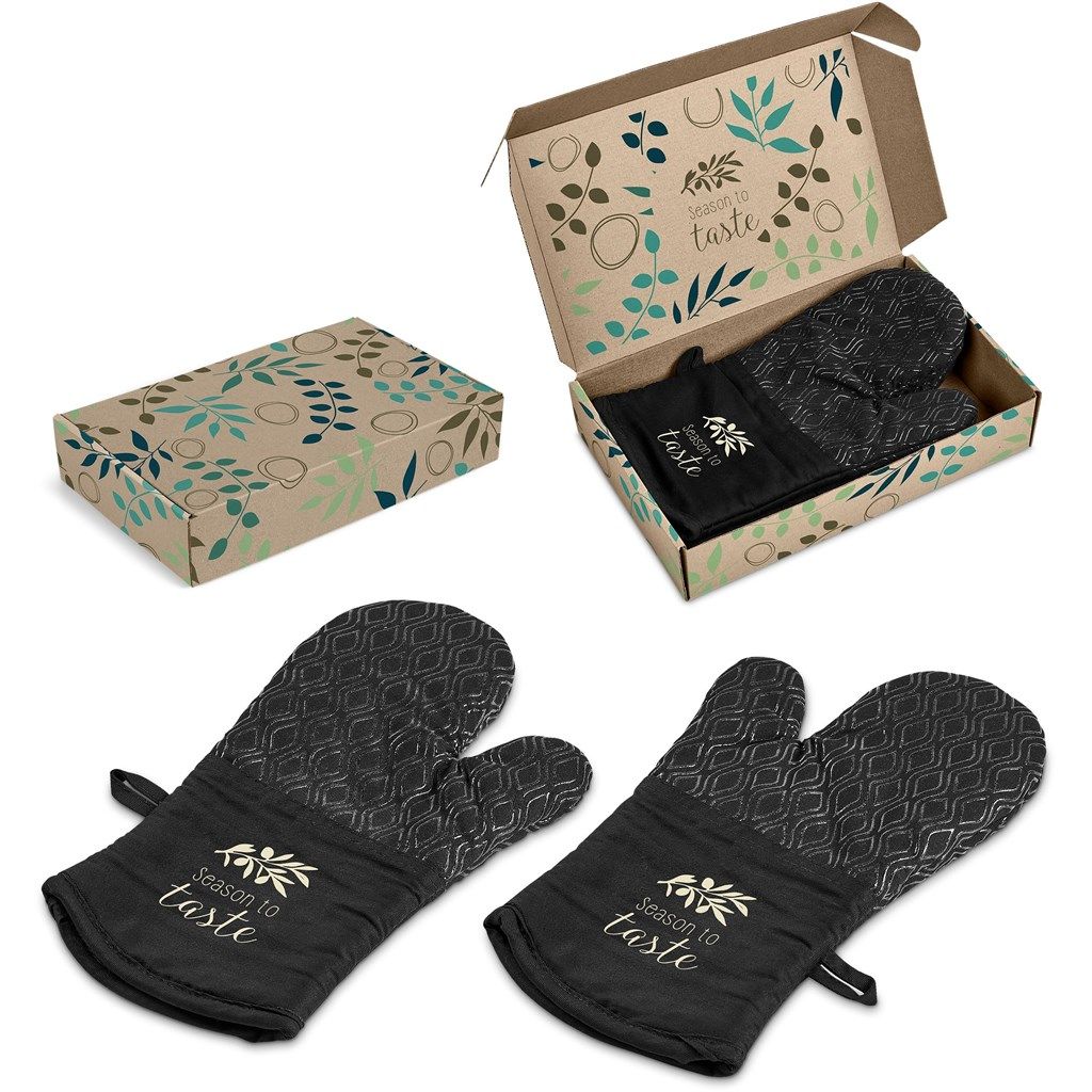Serendipio Tanoreen Oven Glove Pair in Gift Box