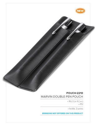 Altitude Marvin Double Pen Pouch (Excludes Pen)