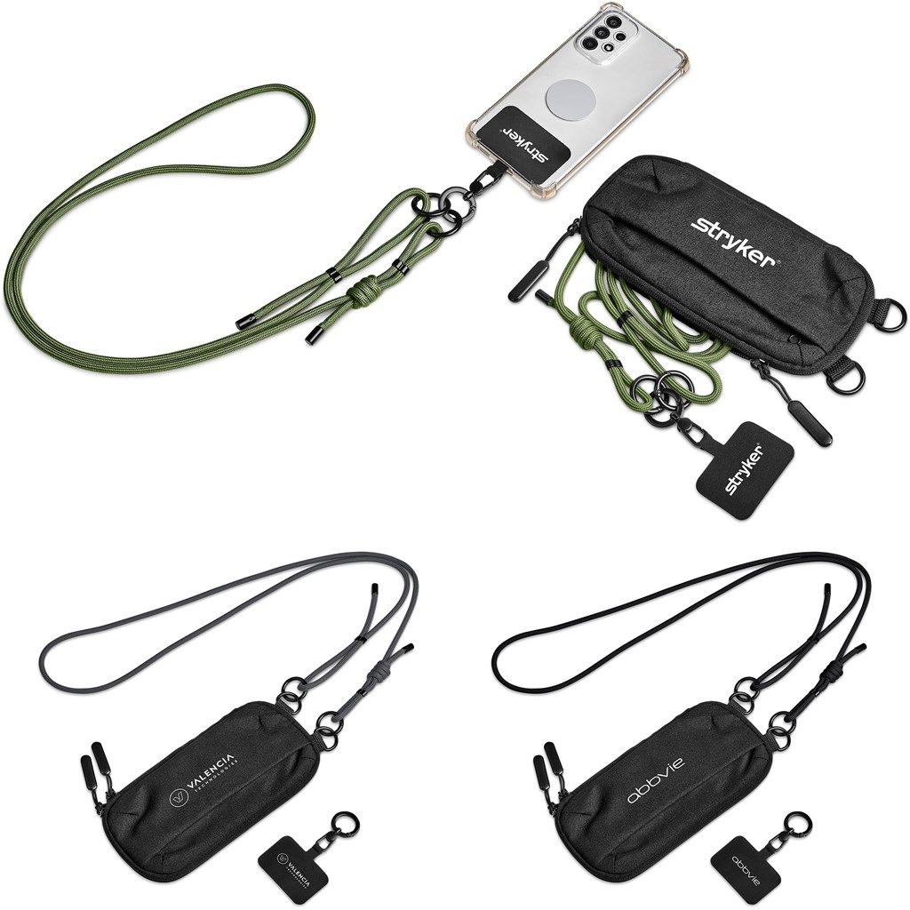 Altitude Glam Recycled PET Crossbody Bag &amp; Phone Strap
