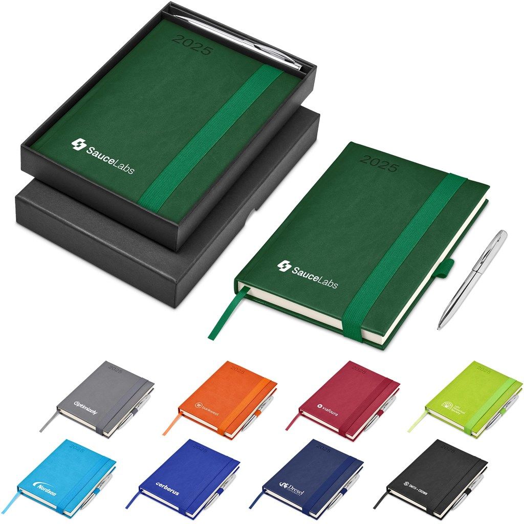 Altitude Advantage 2025 A5 Diary &amp; Cypher Pen Set