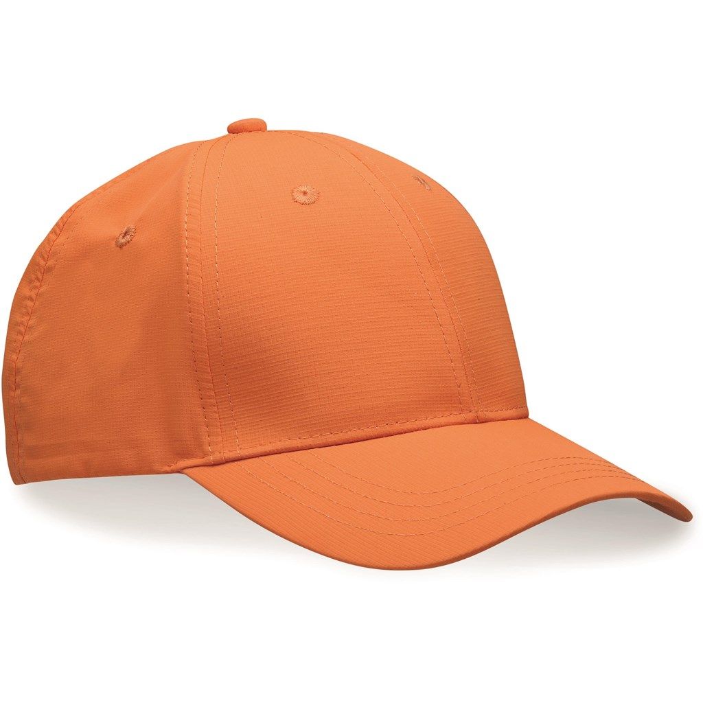 Performance Cap - 6 Panel - Orange