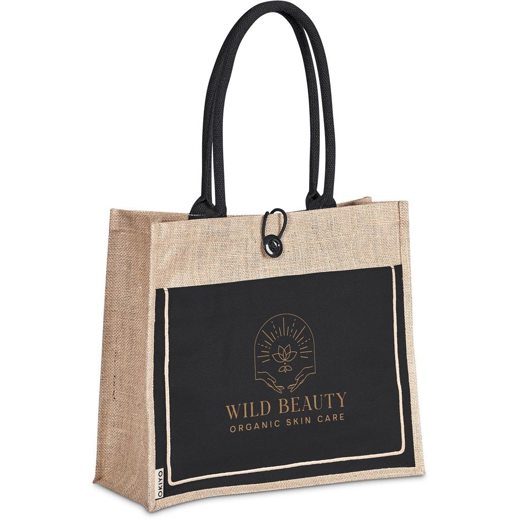 Okiyo Umi Jute &amp; Cotton Tote