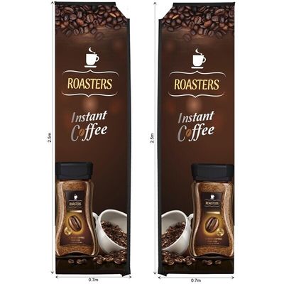 Double-Sided Telescopic Banner Skins