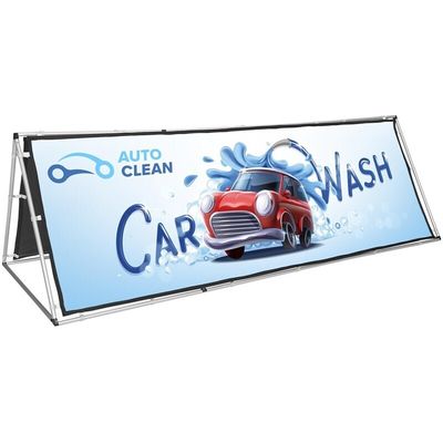 Sublimated A-Frame Banners