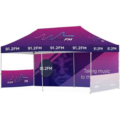 6m x 3m Sublimated Gazebos