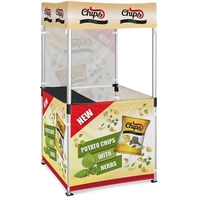 1m x 1m Sublimated Gazebo Kiosks