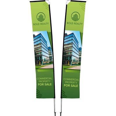 Double-Sided Telescopic Banners