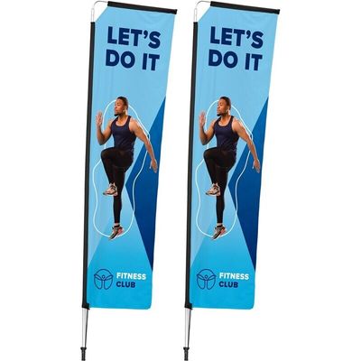 Single-Sided Telescopic Banners
