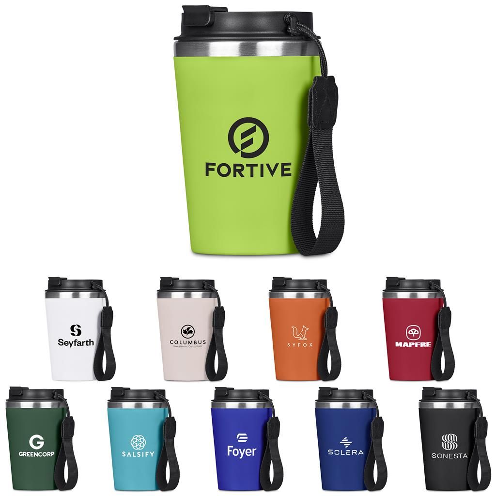 Kooshty Luca Stainless Steel &amp; Plastic Double-Wall Tumbler – 350ml