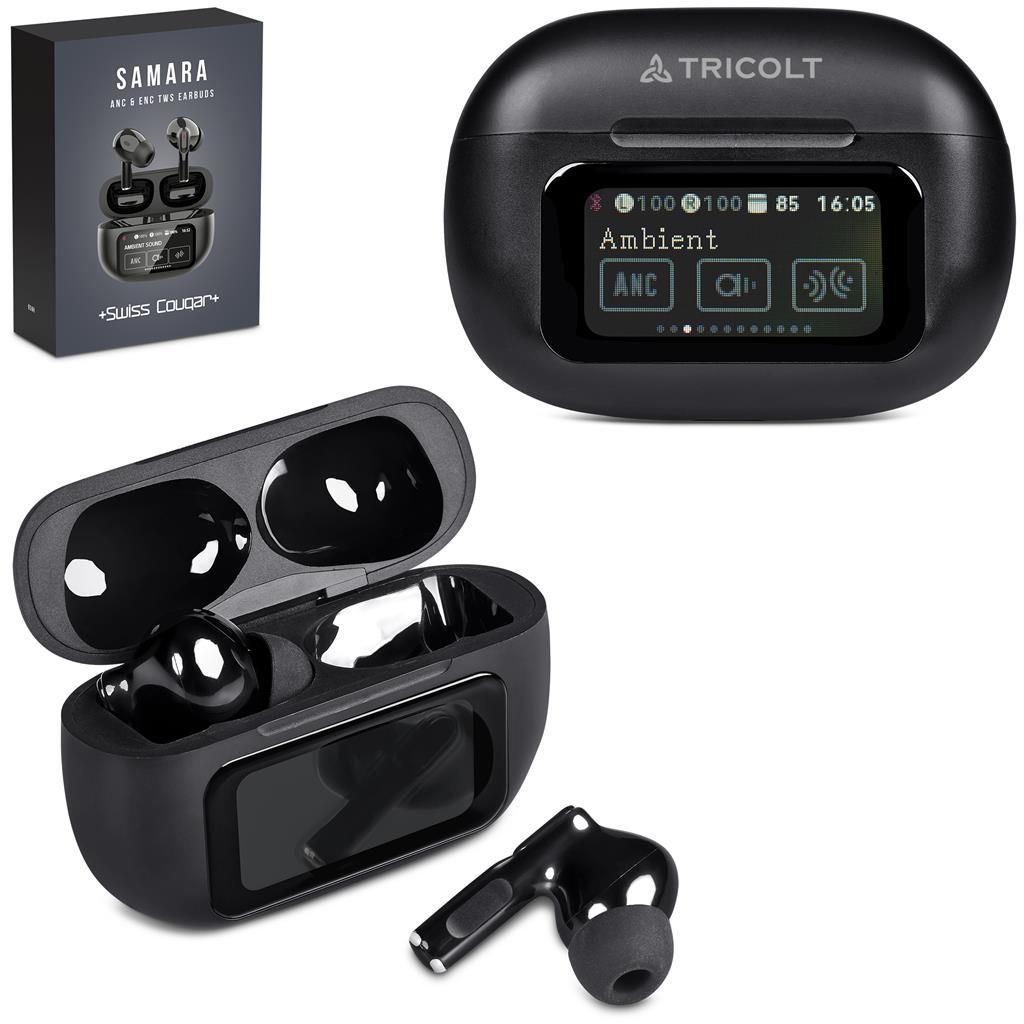 Swiss Cougar Samara ANC &amp; ENC TWS Earbuds