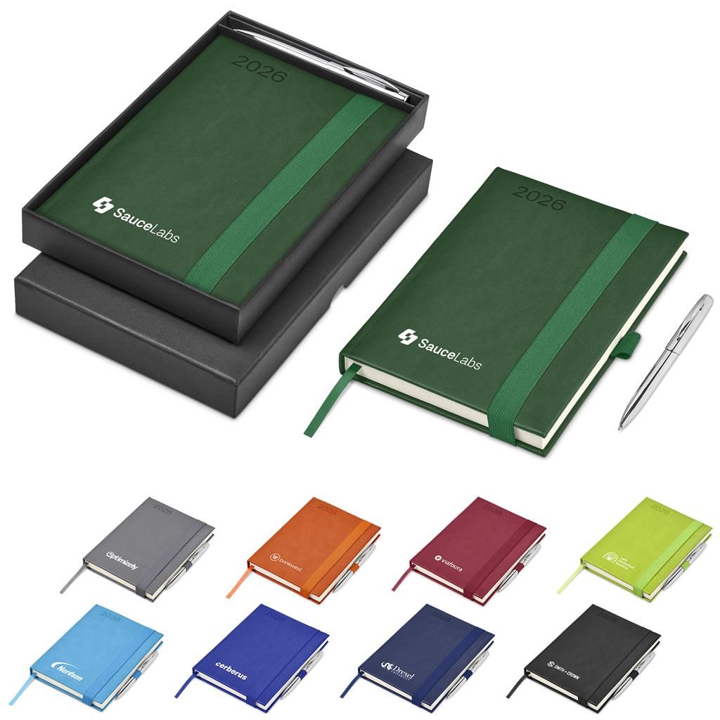 Altitude Advantage A5 2026 Diary &amp; Cypher Pen Set