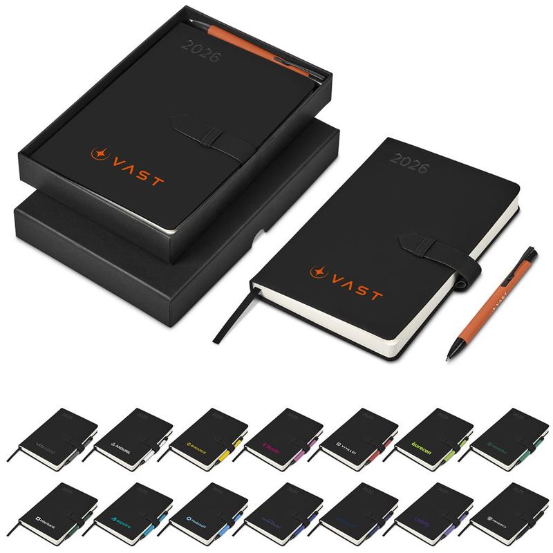 Altitude Enterprise A5 2026 Diary &amp; Zeta Pen Set
