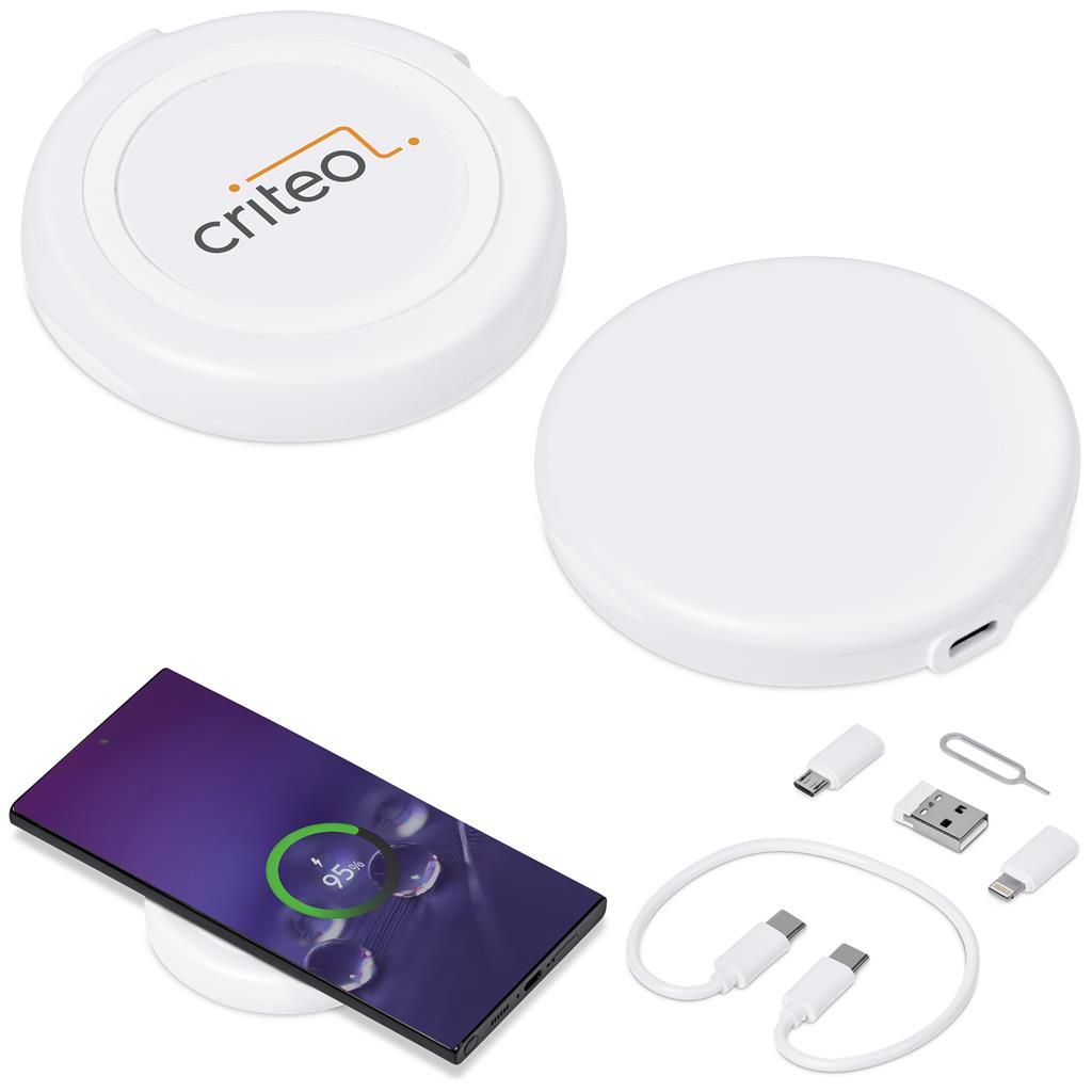 Altitude Orbit Wireless Charger &amp; Multi-Function Cable Kit