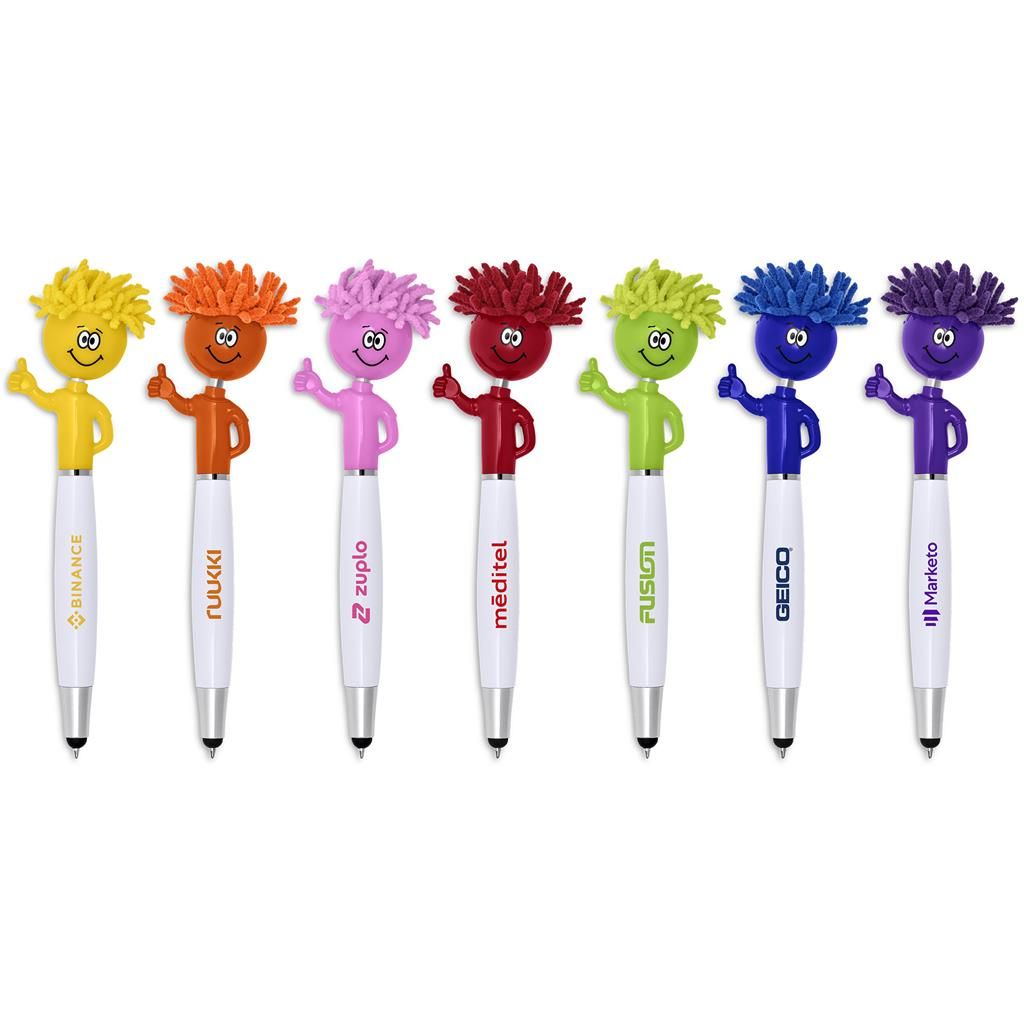 Altitude Moptopper Thumbs-Up Stylus Ball Pen &amp; Screen Cleaner
