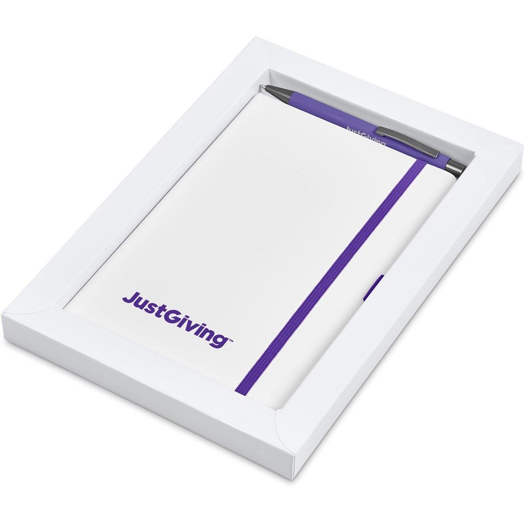 Duncan Notebook &amp; Pen Set - Purple