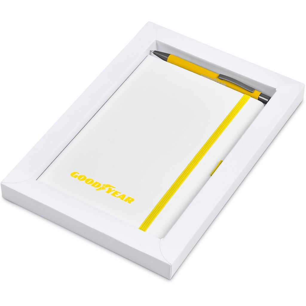 Duncan Notebook &amp; Pen Set - Yellow