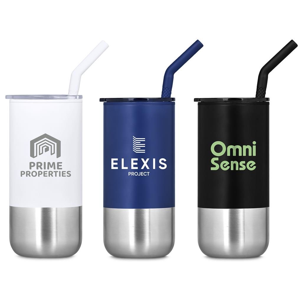 Kooshty Cheerio DW Tumbler &amp; Straw – 480ml