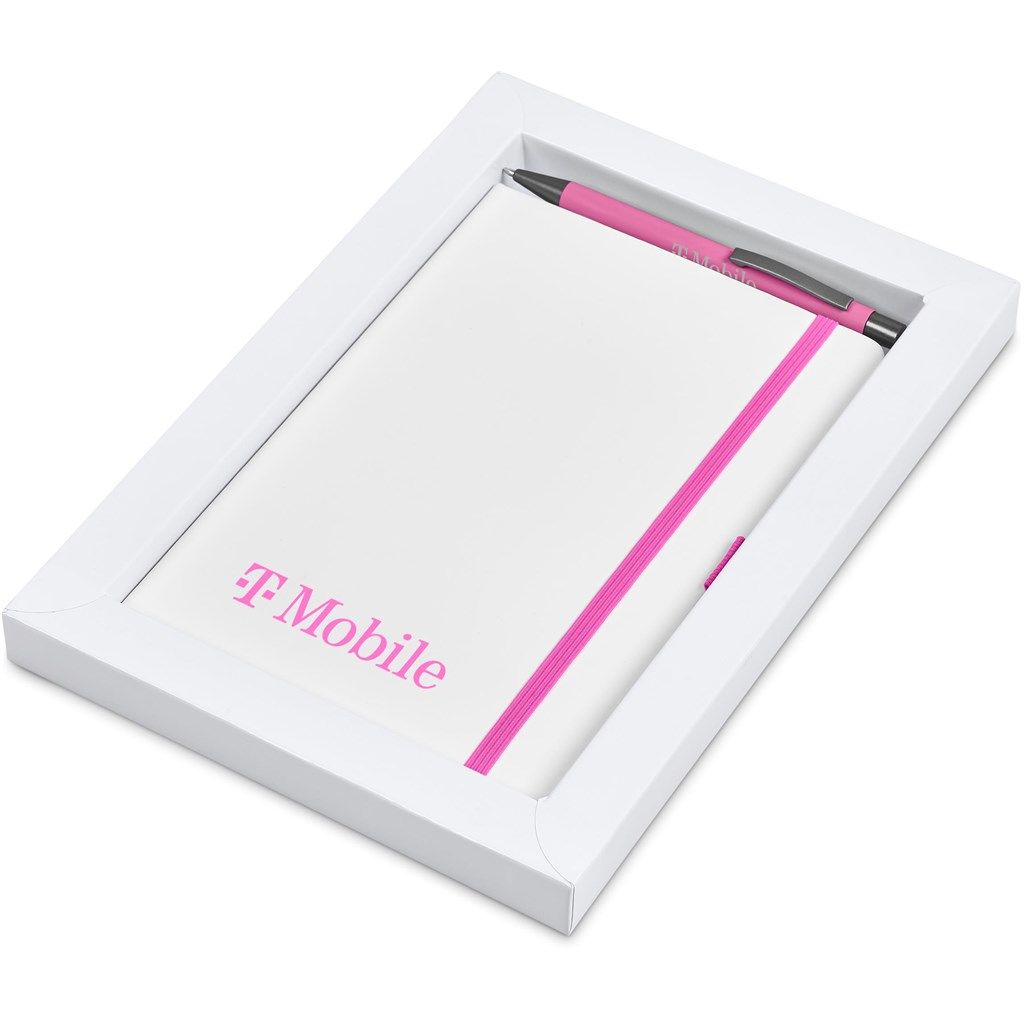 Duncan Notebook &amp; Pen Set - Pink