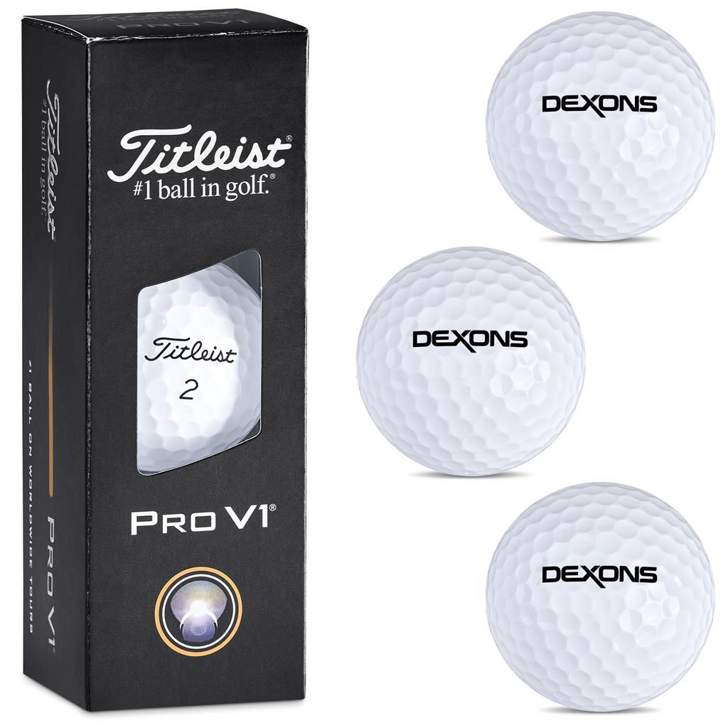 Titleist ProV1 Golf Balls (Sleeve of 3)
