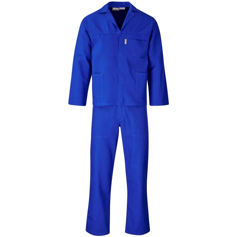 Technician 100% Cotton Conti Suit - Royal Blue