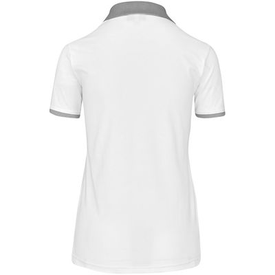 Ladies Caliber Golf Shirt - White