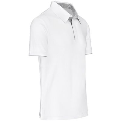 Mens Delta Golf Shirt - White