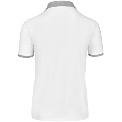 Mens Caliber Golf Shirt - White