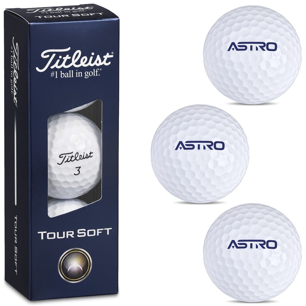 Titleist Tour Soft Golf Balls (Sleeve of 3)