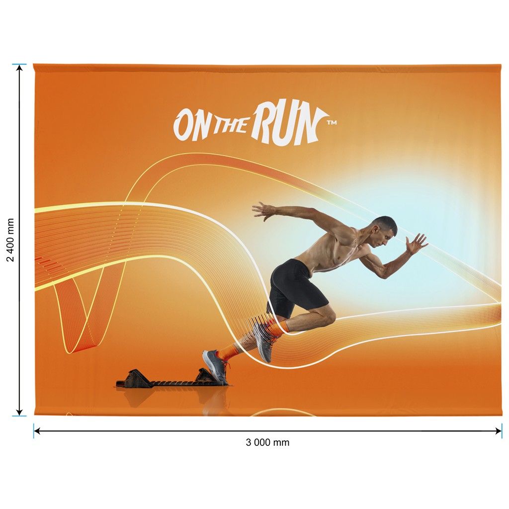 Adjustable Banner Stand Pro 2.4m x 3m