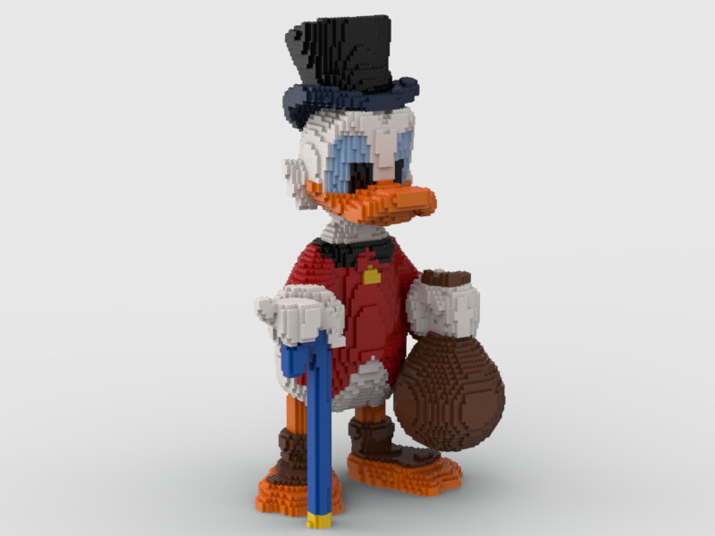 Lego scrooge duck