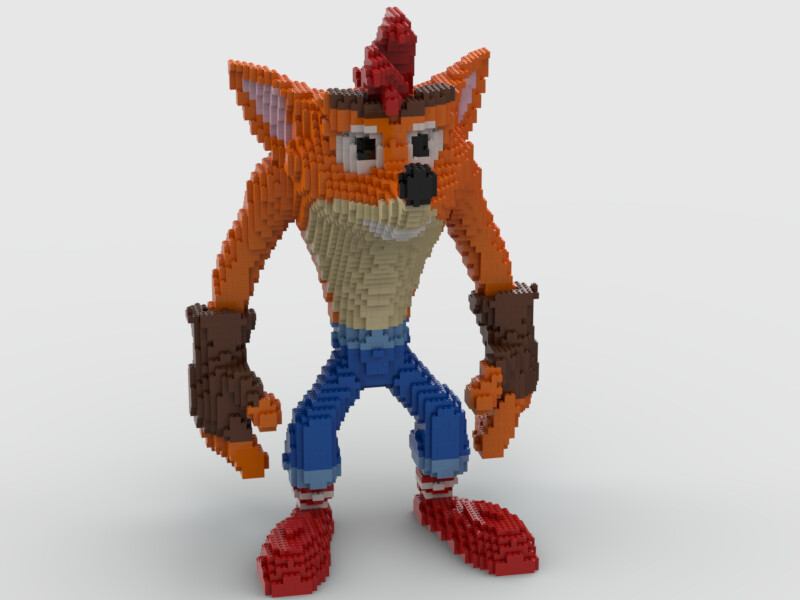 Lego crash bandicoot