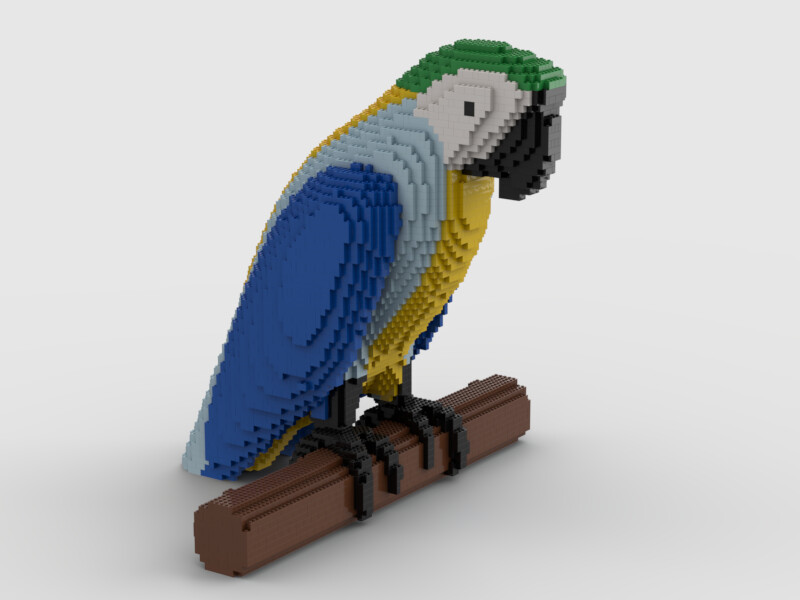 Lego parrot