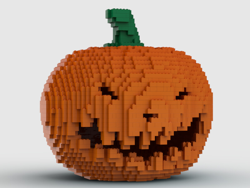 Lego pumpkin
