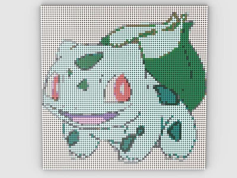 Bulbasaur mosaic