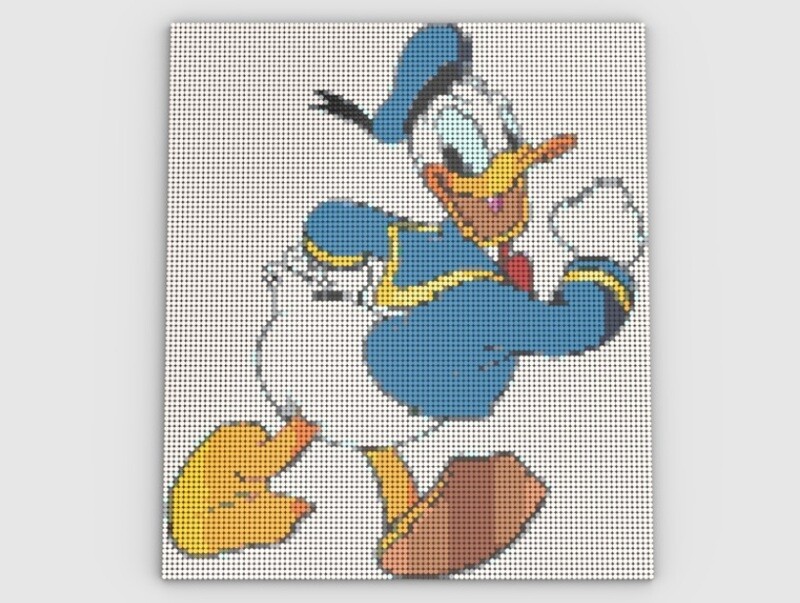 Donald mosaic