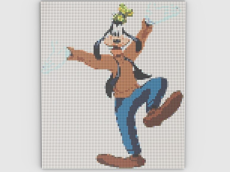 Goofy mosaic