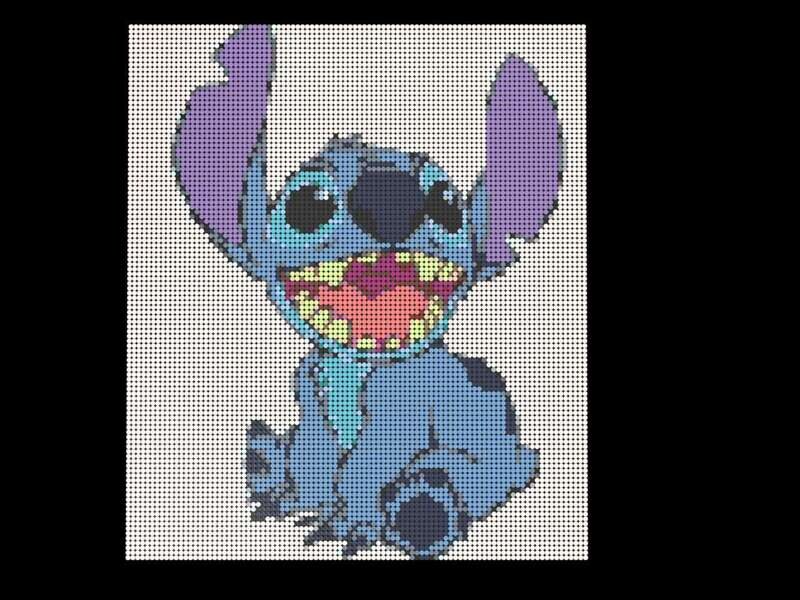 Stitch mosaic