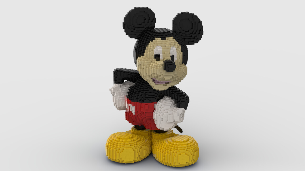 Lego mickey mousse